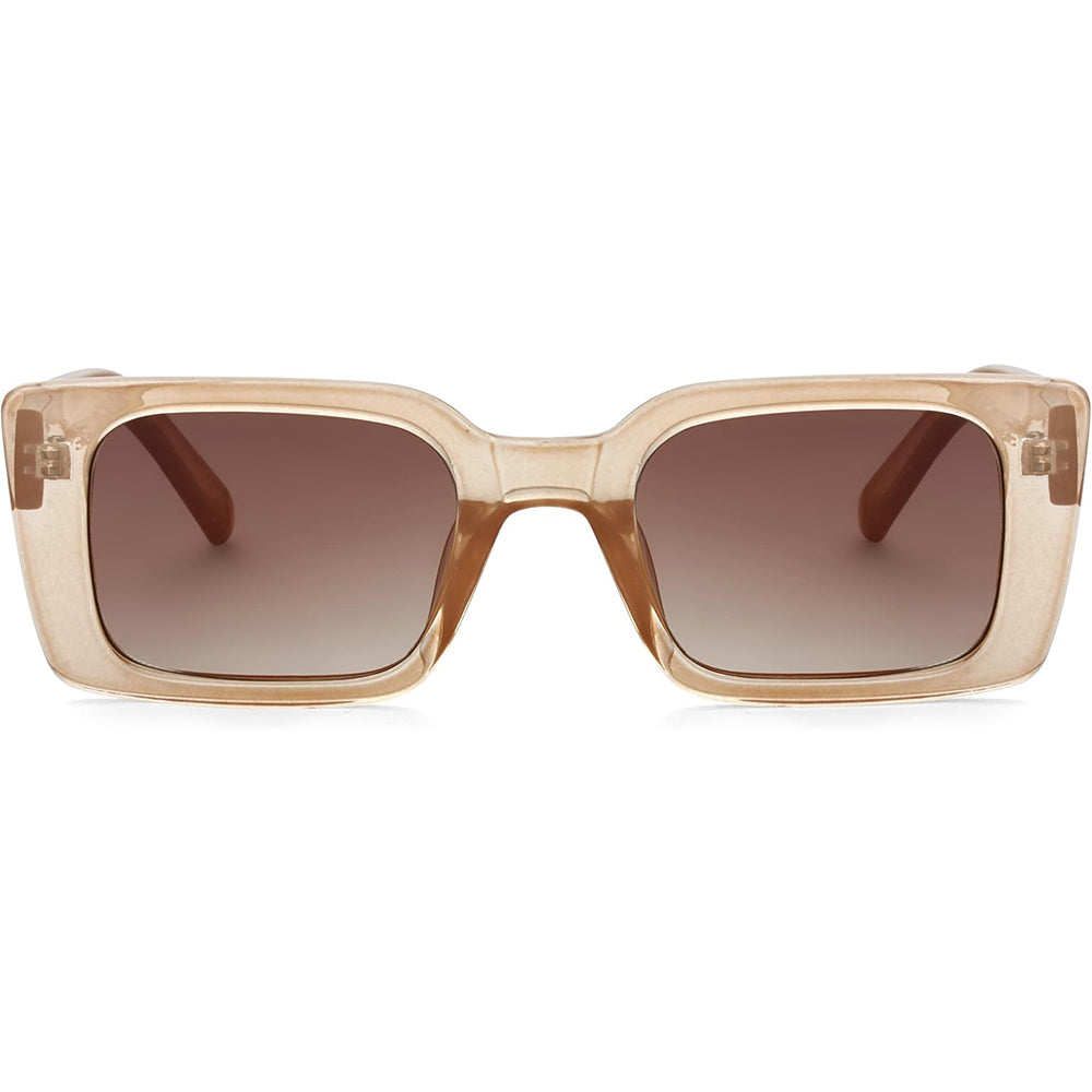 Rectangle Sunglasses for Women Men Vintage Fashion Sun Glasses