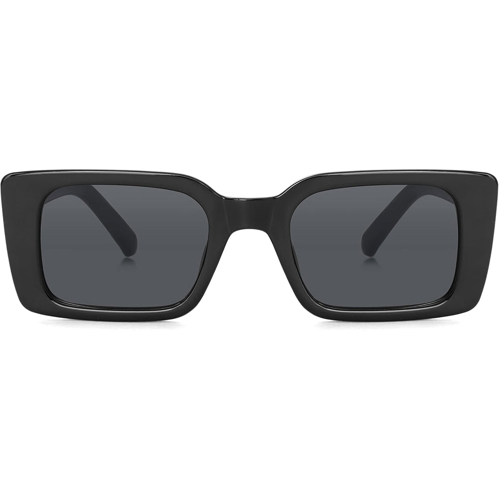 Rectangle Sunglasses for Women Men Vintage Fashion Sun Glasses