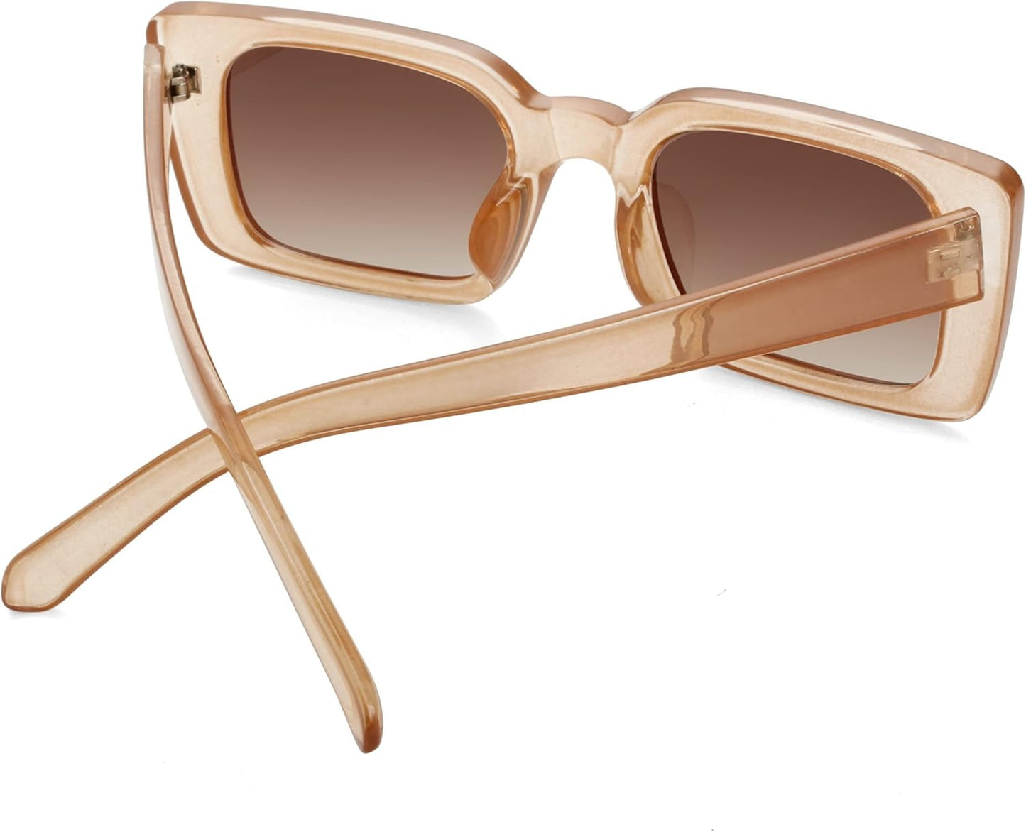 Rectangle Sunglasses for Women Men Vintage Fashion Sun Glasses